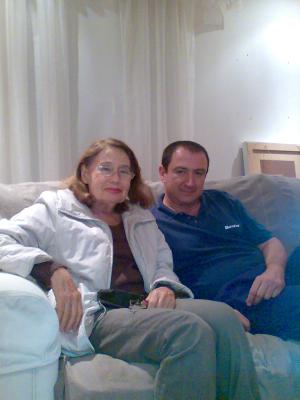JAVIER SANTANA CON YOLANDA GRAZIANI